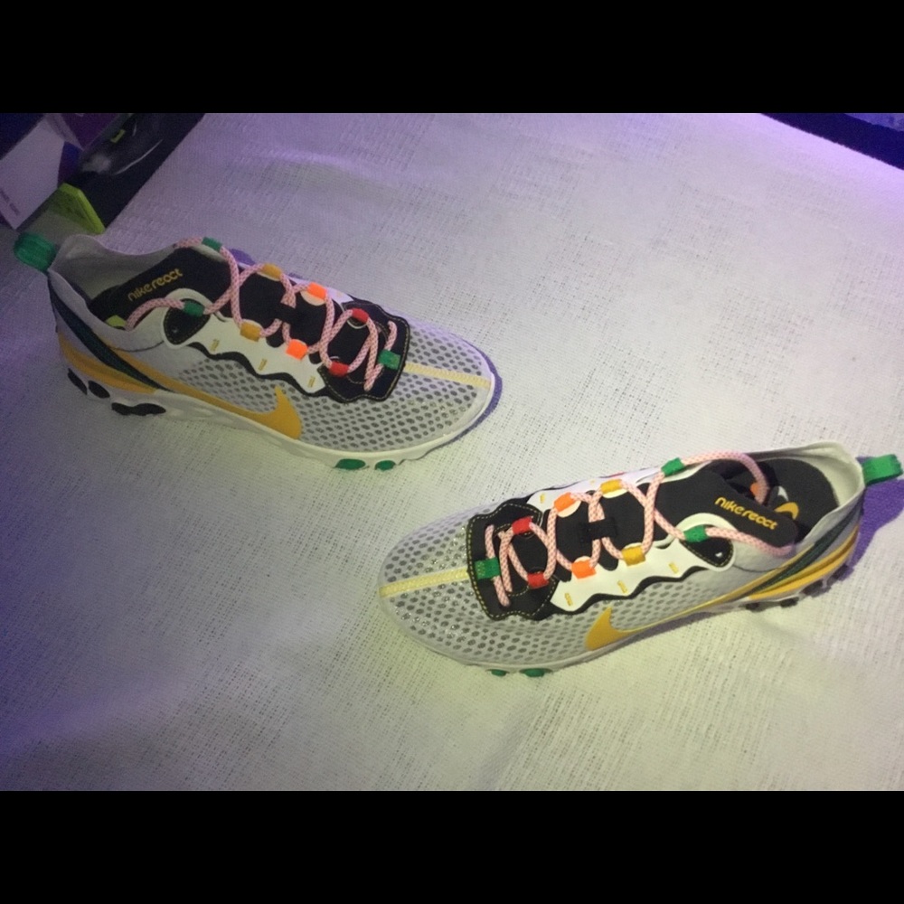 Nike React Men’s Size 9 Multicolor Running Shoes - image 5